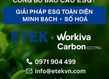 Báo cáo ESG với giải pháp từ ETEK và Workiva – Carbon (CCTPA)