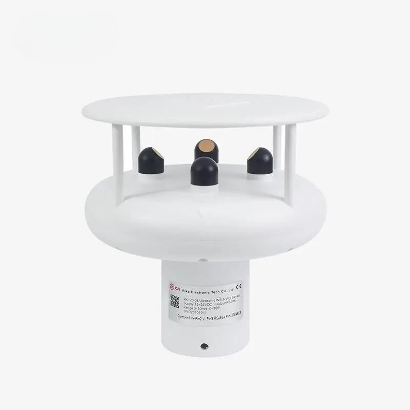 Cảm biến gió RK120-03 – Giải pháp đo tốc độ & hướng gió siêu âm chính xác, bền bỉ cho doanh nghiệp hiện đại