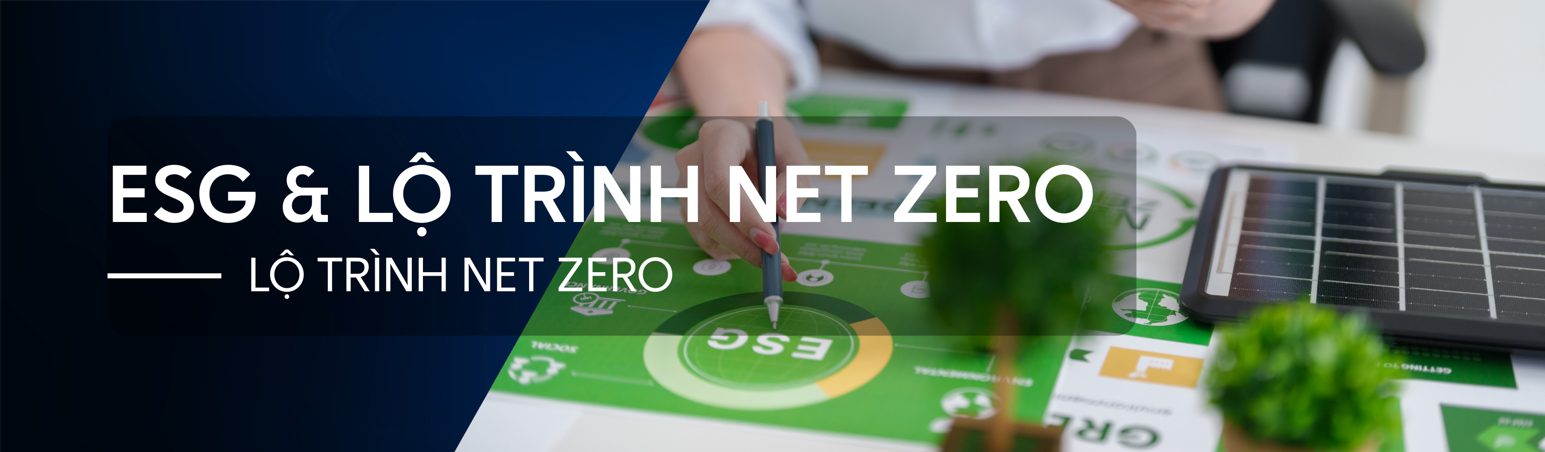 ESG & LỘ TRÌNH NET ZERO 