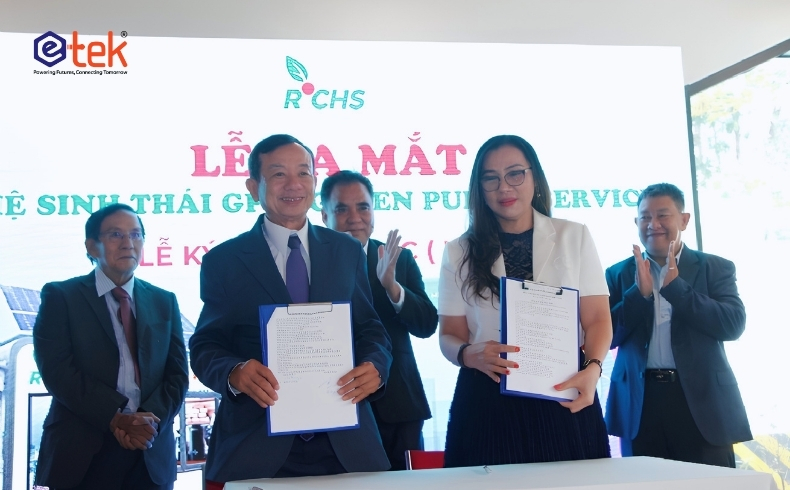ETEK Tham Gia Ký Kết Ra Mắt Hệ Sinh Thái GPS – Green Public Service: Hạ Tầng Dịch Vụ Công Cộng Thông Minh Bền Vững