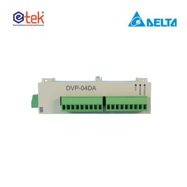 DVP04DA-S – Giải Pháp Điều Khiển Tuyến Tính Chính Xác & Ổn Định