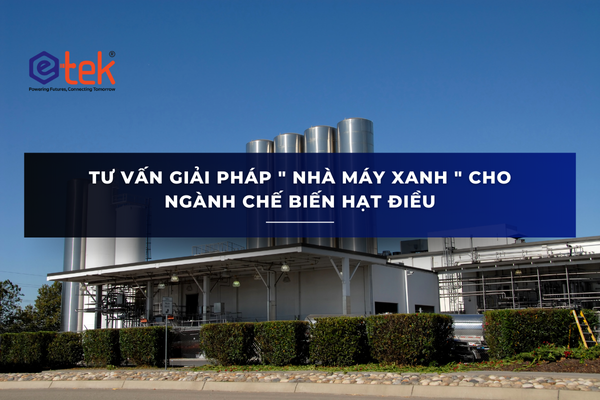 TƯ VẤN GIẢI PHÁP "NHÀ MÁY XANH" CHO NGÀNH CHẾ BIẾN HẠT ĐIỀU