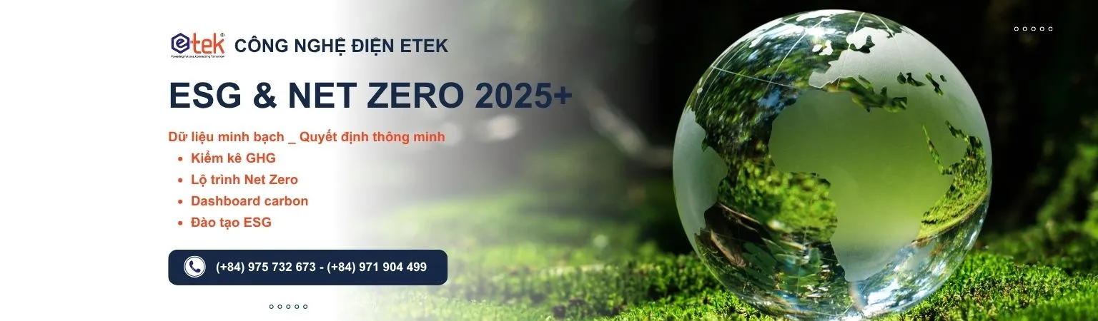 Banner ESG - CÔNG NGHỆ ĐIỆN ETEK