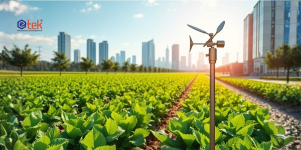 Cảm biến gió trong môi trường nông nghiệp thông minh