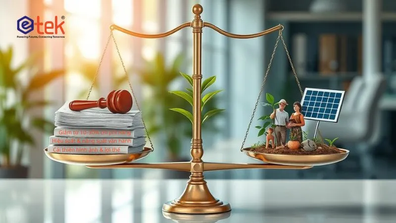 Lợi ích khi áp dụng ISO 50001 cho doanh nghiệp