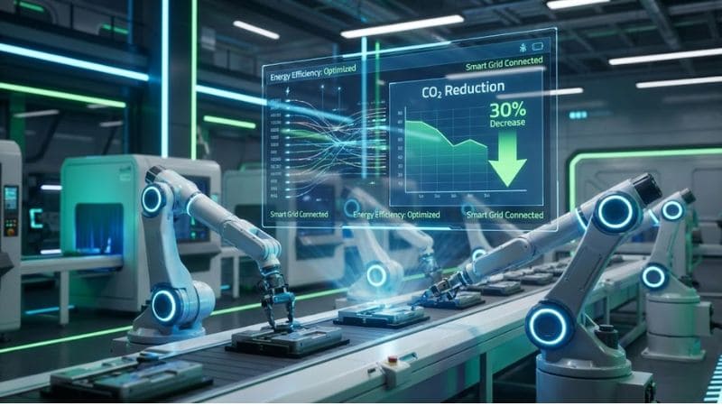 Nhà máy thông minh và tiết kiệm năng lượng - Giảm phát thải khí nhà kính