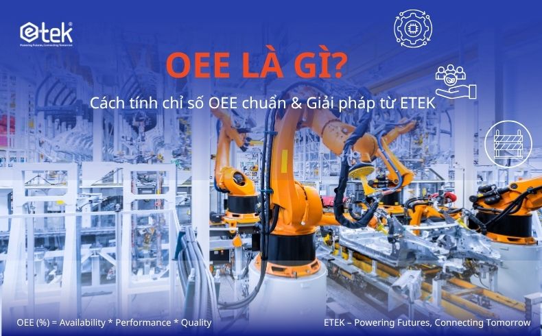 OEE là gì? 4 Giải pháp từ Etek