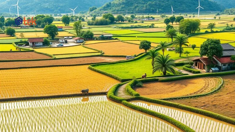 Phát Thải Khí Nhà Kính Trong Nông Nghiệp - Ví dụ